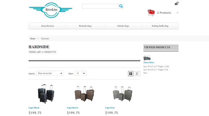 RivoLiteLuggage.com